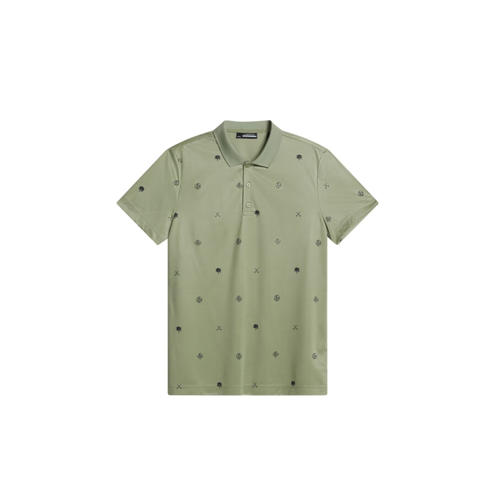 J. Lindeberg Club House Motif Polo