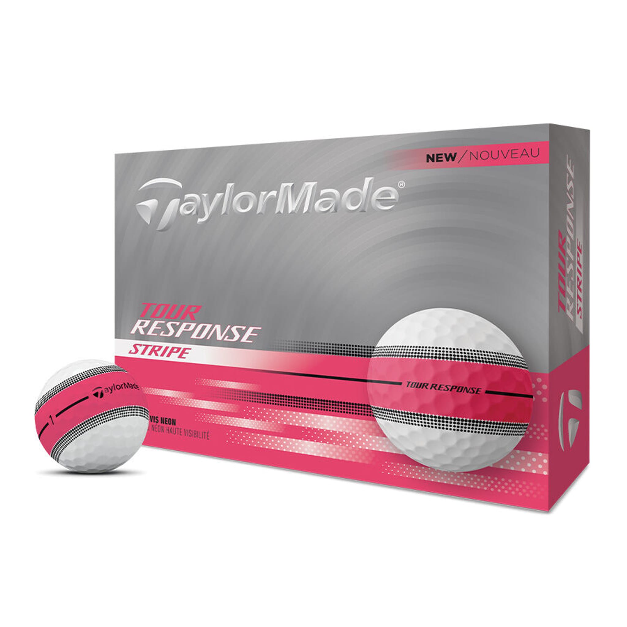 TaylorMade Tour Response Stripe Golfbälle